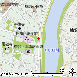 新潟県新潟市南区味方217周辺の地図