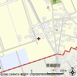 新潟県新潟市秋葉区下新151-1周辺の地図