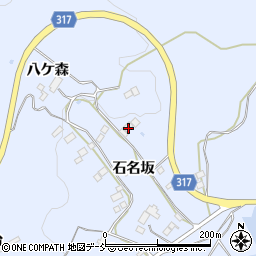 福島県伊達市保原町富沢小林周辺の地図