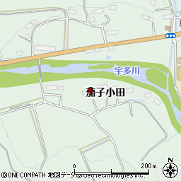 福島県相馬市山上茄子小田141周辺の地図