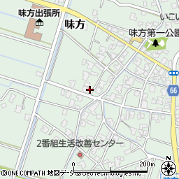 新潟県新潟市南区味方312周辺の地図