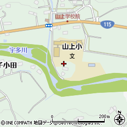 福島県相馬市山上柳下周辺の地図