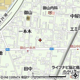 福島県福島市御山一本木79-10周辺の地図