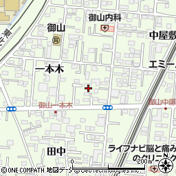 福島県福島市御山一本木82-1周辺の地図