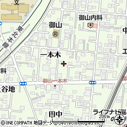 福島県福島市御山一本木47-4周辺の地図