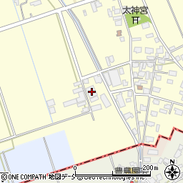 新潟県新潟市秋葉区下新151周辺の地図