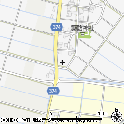 新潟県新潟市西蒲区真田718周辺の地図