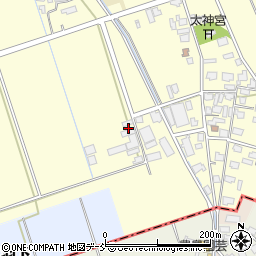 新潟県新潟市秋葉区下新250周辺の地図