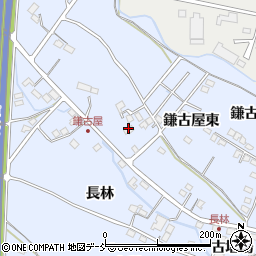 福島県福島市笹木野鎌古屋前周辺の地図