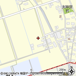 新潟県新潟市秋葉区下新周辺の地図