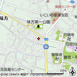 新潟県新潟市南区味方354周辺の地図