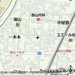 福島県福島市御山一本木37-1周辺の地図