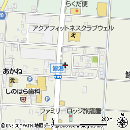 東横白根店周辺の地図
