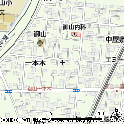 福島県福島市御山一本木42周辺の地図
