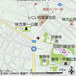 新潟県新潟市南区味方631周辺の地図