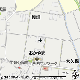 福島県福島市岡部倉ノ内80周辺の地図