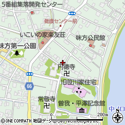 新潟県新潟市南区味方643周辺の地図