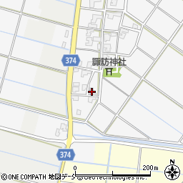 新潟県新潟市西蒲区真田694周辺の地図