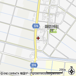 新潟県新潟市西蒲区真田702周辺の地図