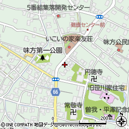 新潟県新潟市南区味方635周辺の地図