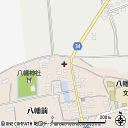 福島県相馬市坪田涼ケ岡44周辺の地図