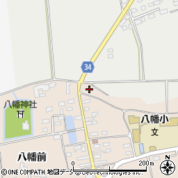 福島県相馬市坪田北向周辺の地図