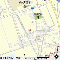 新潟県新潟市秋葉区下新227周辺の地図