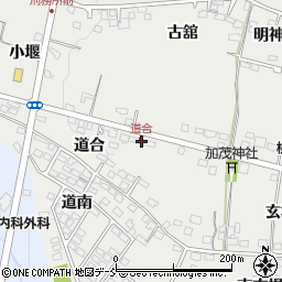 県教職員アパート周辺の地図