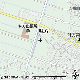 新潟県新潟市南区味方301-1周辺の地図