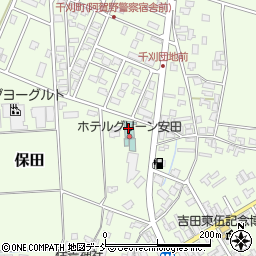 ホテルグリーン安田周辺の地図