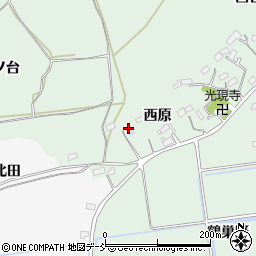 福島県相馬市柏崎西原54周辺の地図