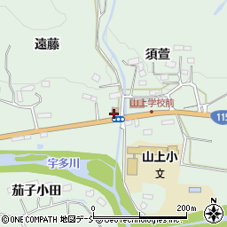 福島県相馬市山上遠藤162周辺の地図