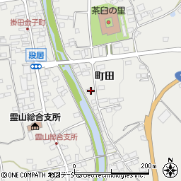 福島県伊達市霊山町掛田町田27周辺の地図