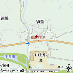 福島県相馬市山上（上ノ台）周辺の地図