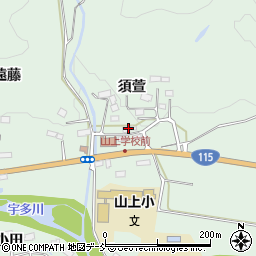 福島県相馬市山上須萱29周辺の地図