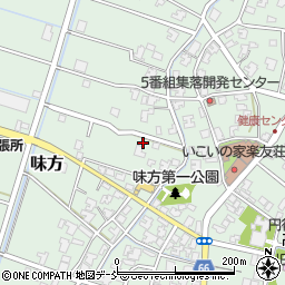 新潟県新潟市南区味方2342-2周辺の地図