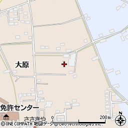 福島県福島市町庭坂大原5周辺の地図