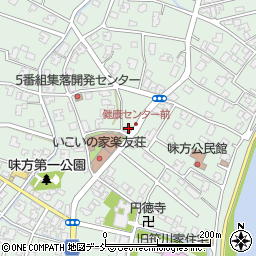 新潟県新潟市南区味方582周辺の地図