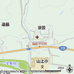 福島県相馬市山上須萱30周辺の地図