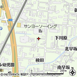 福島県福島市御山中川原103-6周辺の地図