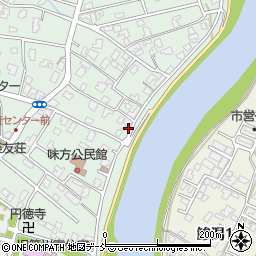 新潟県新潟市南区味方724周辺の地図