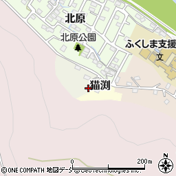 福島県福島市立石1-37周辺の地図