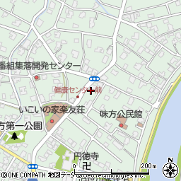 新潟県新潟市南区味方709周辺の地図