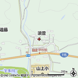 福島県相馬市山上須萱25周辺の地図