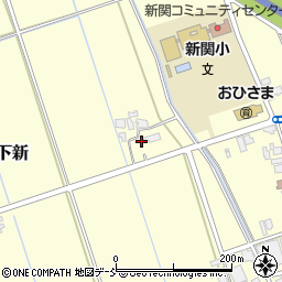 新潟県新潟市秋葉区下新78周辺の地図