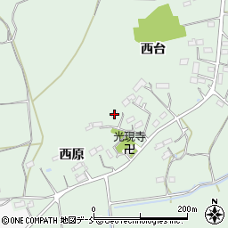 福島県相馬市柏崎西原110周辺の地図