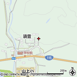 福島県相馬市山上須萱5周辺の地図