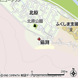 福島県福島市立石1周辺の地図
