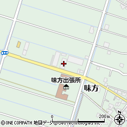 新潟県新潟市南区味方1580-2周辺の地図