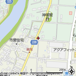 新潟県新潟市南区十五間159周辺の地図